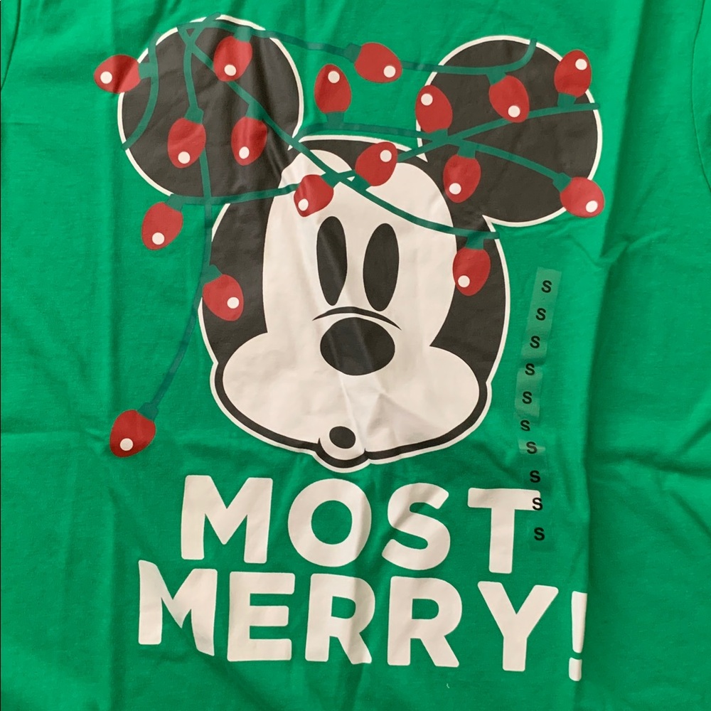 Mickey Christmas tshirt - Picture 2 of 3